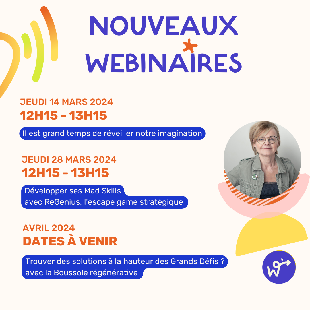 Nouveaux webinaires